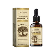 Aceite esencial de incienso Oceaura para el cuidado corporal, para aliviar los músculos de hombros y espalda y para el cuidado de las articulaciones.