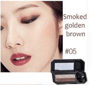 Maquillaje de sombras de ojos convenientes de doble color de la marca UBUB