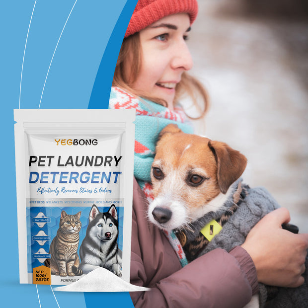 Detergente en polvo para mascotas Yegbong, desodorizante, limpieza profunda