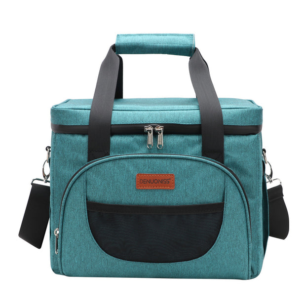 Bolso de mano de tela Oxford para exteriores, de gran capacidad, con aislamiento térmico, pequeño y grande, para almuerzo y picnic