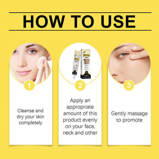 Crema reafirmante con veneno de abeja OUHOE: hidrata, ilumina y reafirma la piel, suavizando y reafirmando la piel.