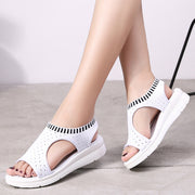 Sandalias De plataforma De Mujer Harajuku Sandalias elásticas Mujer