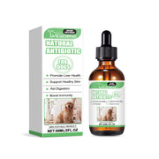 Suplemento para perros Yegbong con gotas para una piel sana que favorece la digestión y mejora la inmunidad