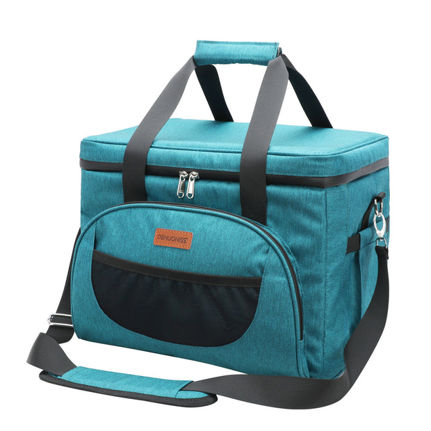 Bolso de mano de tela Oxford para exteriores, de gran capacidad, con aislamiento térmico, pequeño y grande, para almuerzo y picnic