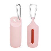 Soporte de silicona para bolsas de excrementos de perro con dispensador
