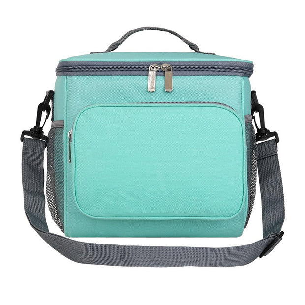 Bolsa de tela Oxford con aislamiento térmico, bolsa para picnic, lonchera, bolsa para el almuerzo, bolsa de hielo, bolsa con aislamiento térmico