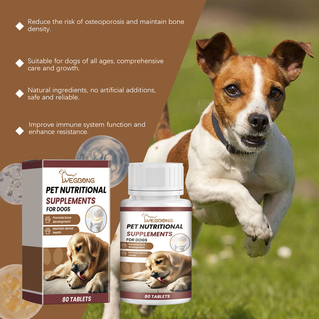 Milk Calcium Tablets For Dogs Vitamin Supplements For Pets