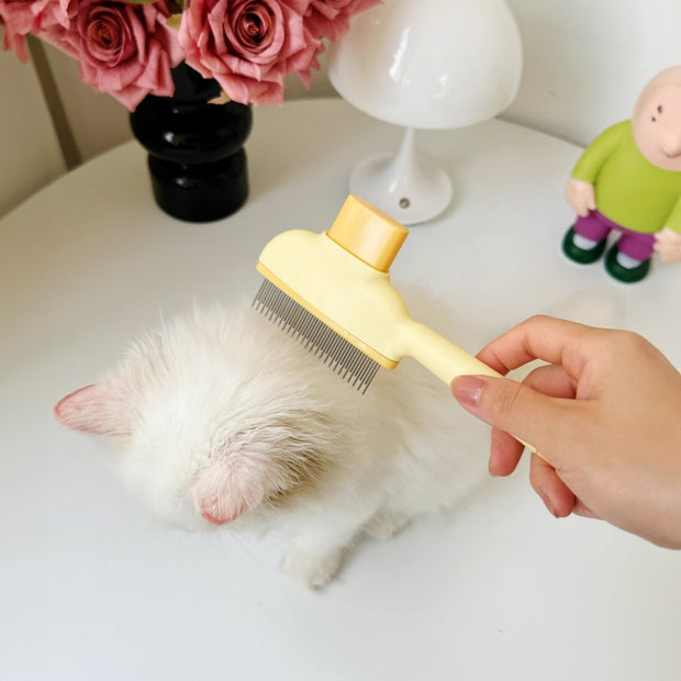Cepillo para el cuidado de perros y gatos