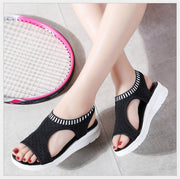 Sandalias De plataforma De Mujer Harajuku Sandalias elásticas Mujer