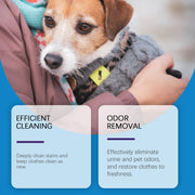 Detergente en polvo para mascotas Yegbong, desodorizante, limpieza profunda