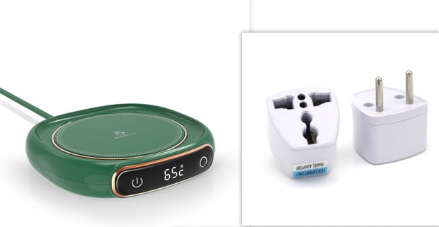 Calentador de tazas de café, posavasos inteligente, aislamiento térmico, temperatura constante, almohadilla térmica de escritorio