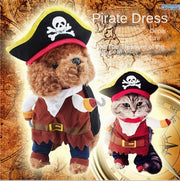 Ropa para perros con transformación de piratas
