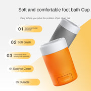 Taza para lavar las patas de tu mascota, herramienta para limpiar las patas de tu perro