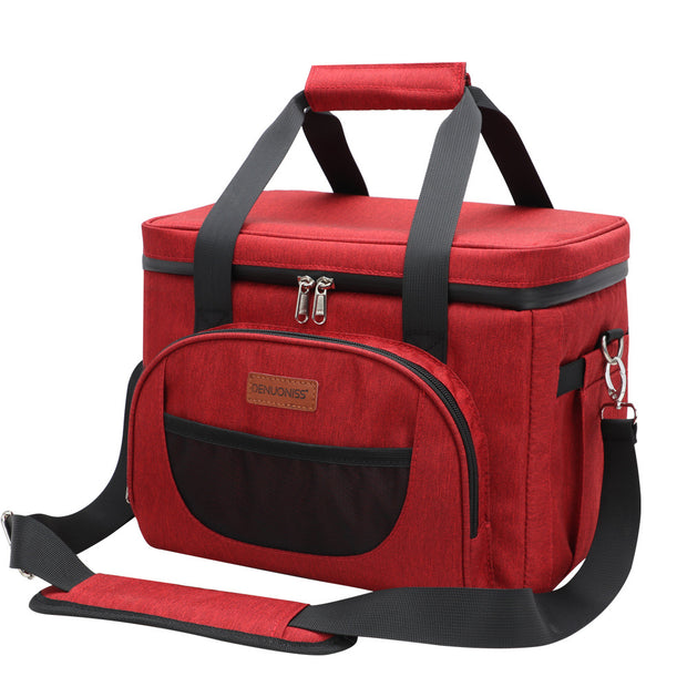 Bolso de mano de tela Oxford para exteriores, de gran capacidad, con aislamiento térmico, pequeño y grande, para almuerzo y picnic