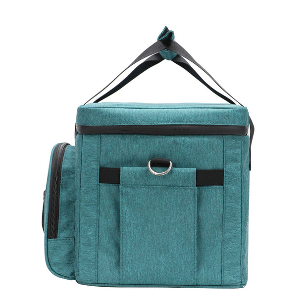 Bolso de mano de tela Oxford para exteriores, de gran capacidad, con aislamiento térmico, pequeño y grande, para almuerzo y picnic