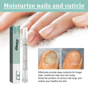 Lápiz para uñas South Moon, gris, para limpiar, iluminar y engrosar las uñas, reparador de uñas gris