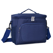 Bolsa de tela Oxford con aislamiento térmico, bolsa para picnic, lonchera, bolsa para el almuerzo, bolsa de hielo, bolsa con aislamiento térmico