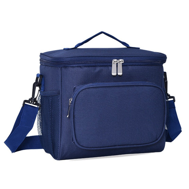 Bolsa de tela Oxford con aislamiento térmico, bolsa para picnic, lonchera, bolsa para el almuerzo, bolsa de hielo, bolsa con aislamiento térmico