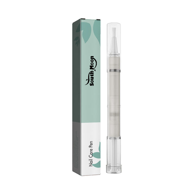 Lápiz para uñas South Moon, gris, para limpiar, iluminar y engrosar las uñas, reparador de uñas gris