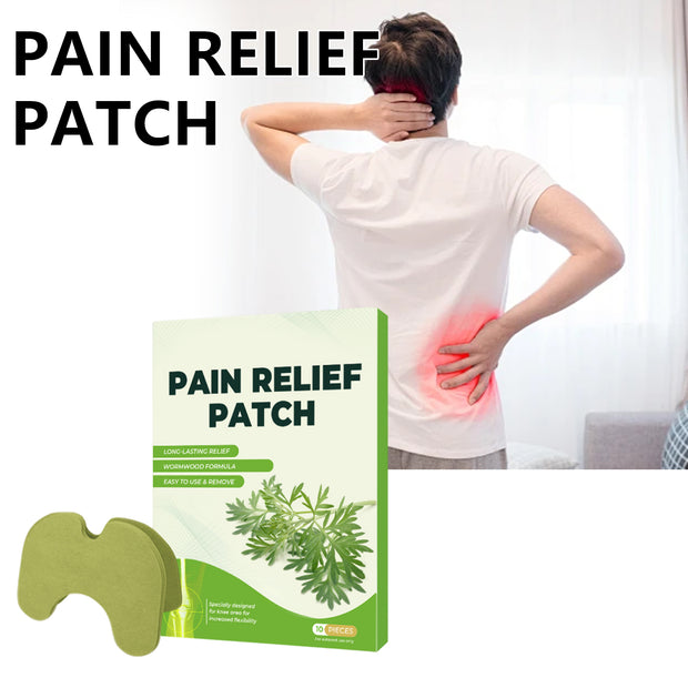 Parche de ajenjo AMZ para el cuidado de las articulaciones, lumbar, vértebra cervical, rodilla, pierna, masaje muscular, parche de confort