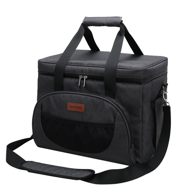 Bolso de mano de tela Oxford para exteriores, de gran capacidad, con aislamiento térmico, pequeño y grande, para almuerzo y picnic