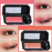 Maquillaje de sombras de ojos convenientes de doble color de la marca UBUB