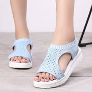 Sandalias De plataforma De Mujer Harajuku Sandalias elásticas Mujer