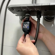 Termómetro de ducha de baño LED negro (0℃~99℃)