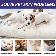 Spray para el cuidado de mascotas, cuidado de heridas en la piel de perros y gatos, spray reparador para la picazón y el musgo.