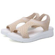 Sandalias De plataforma De Mujer Harajuku Sandalias elásticas Mujer