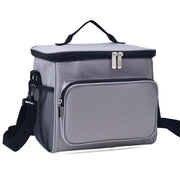 Bolsa de tela Oxford con aislamiento térmico, bolsa para picnic, lonchera, bolsa para el almuerzo, bolsa de hielo, bolsa con aislamiento térmico