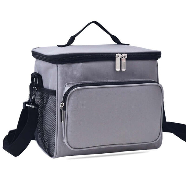 Bolsa de tela Oxford con aislamiento térmico, bolsa para picnic, lonchera, bolsa para el almuerzo, bolsa de hielo, bolsa con aislamiento térmico
