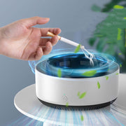 Cenicero Purificador de Aire con Aniones,  Elimina Humo y Olores, Portátil para Coche