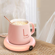 Calentador de tazas de café, posavasos inteligente, aislamiento térmico, temperatura constante, almohadilla térmica de escritorio